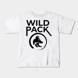 Wild Pack Sports Black Kids T-Shirt